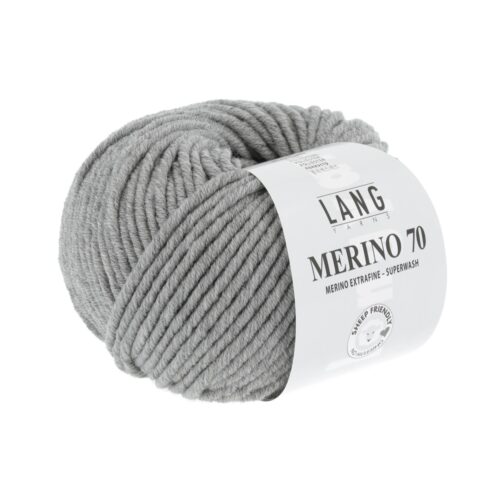 Merino 70 3 Grau Mélange