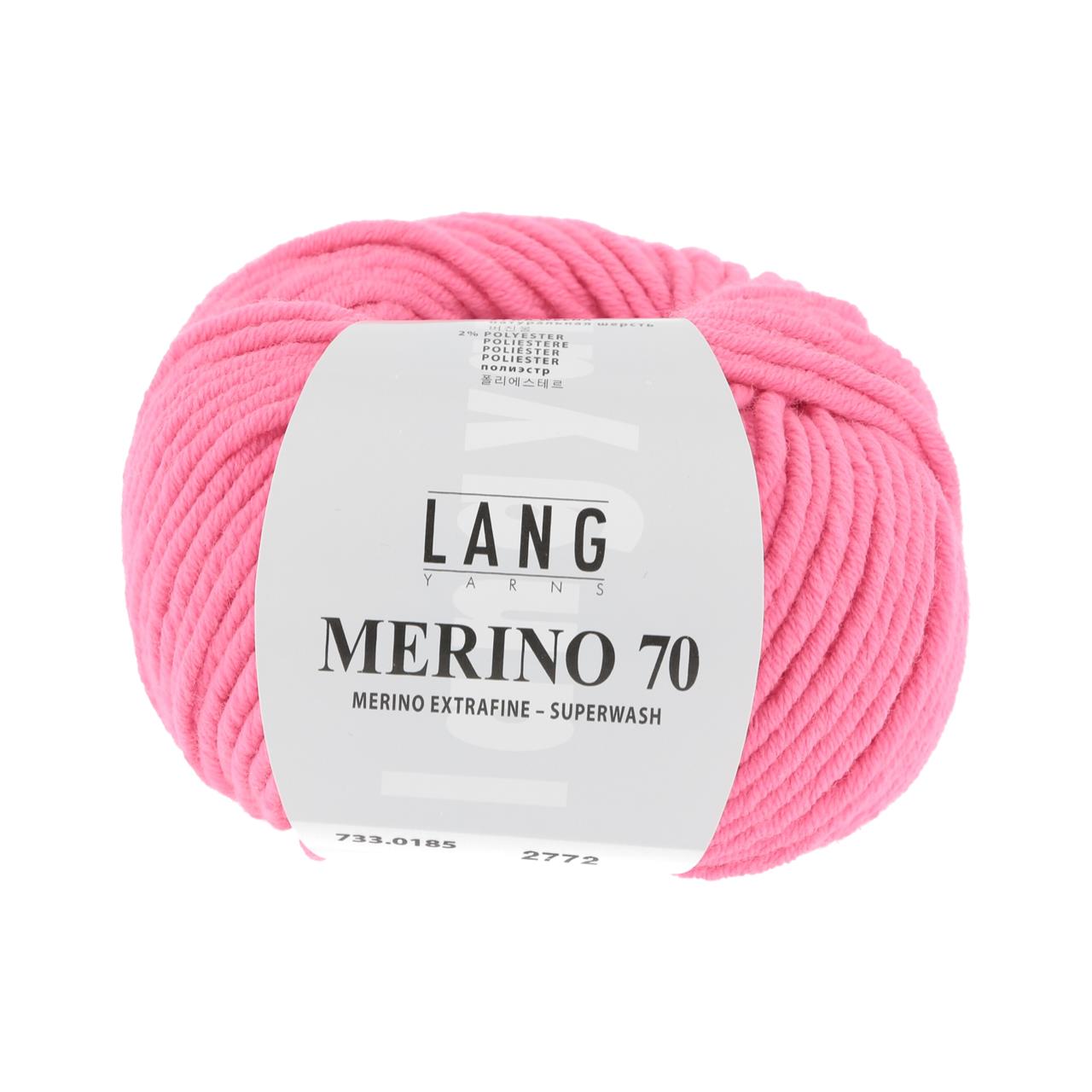 Merino 70 185 Pink Neon