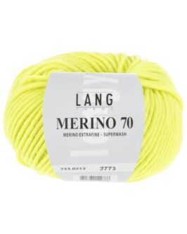 Merino 70 <br>213 Gelb Neon