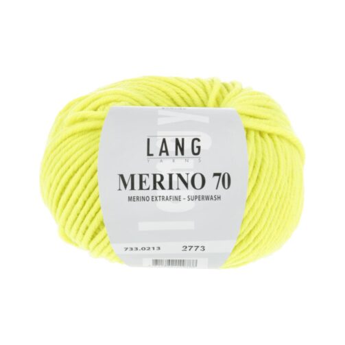 Merino 70 213 Gelb Neon