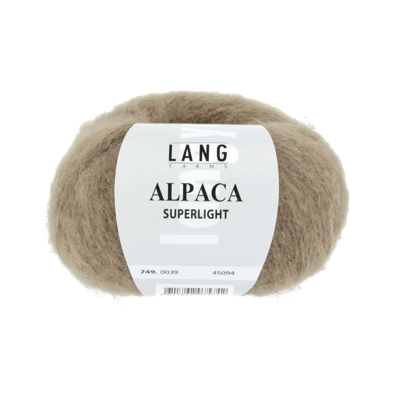 Alpaca Superlight 39 Hellbraun