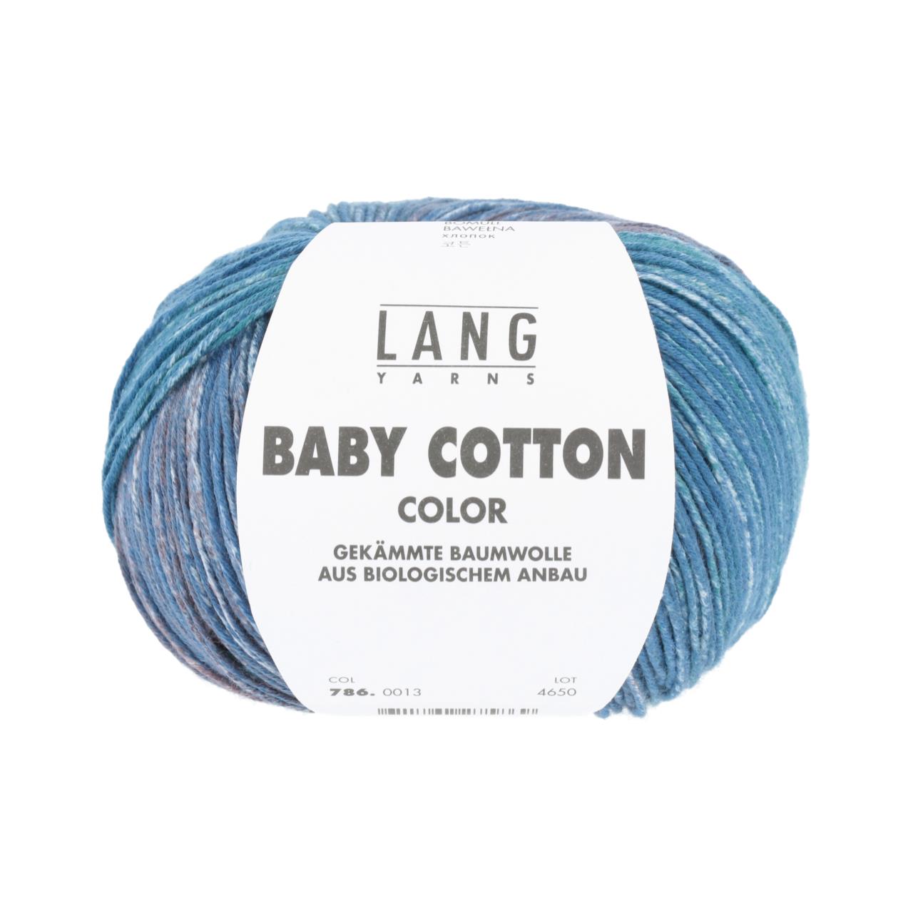 Baby Cotton Color 13 Pink/Blau
