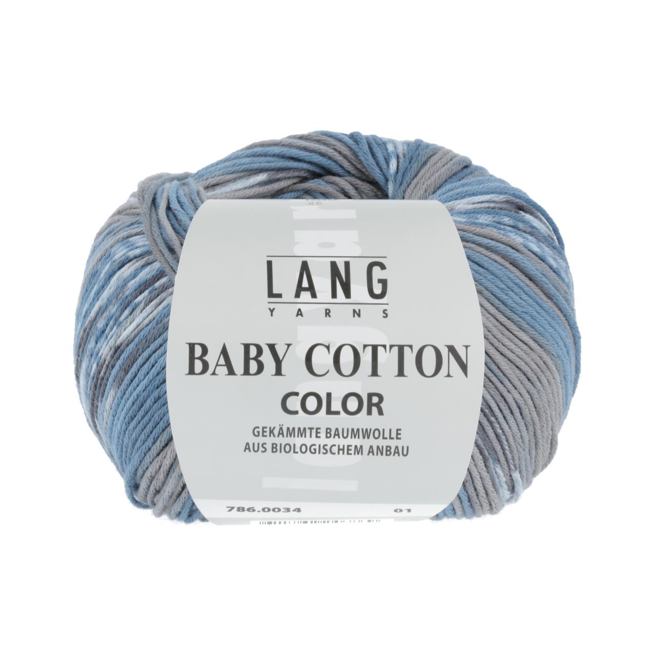Baby Cotton Color 34 Blau