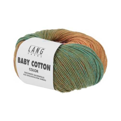 Baby Cotton Color 79 Türkis/Pink/Gelb