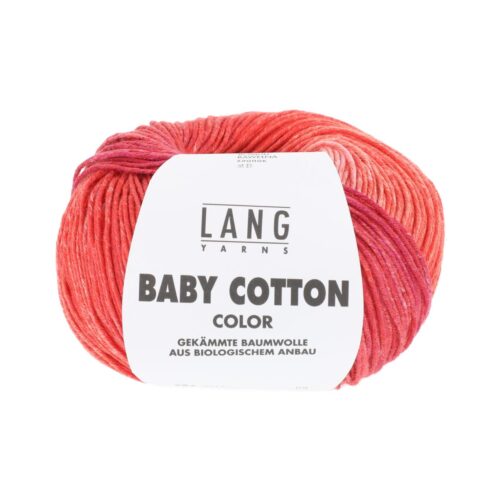 Baby Cotton Color 213 Gelb/Violett/Türkis
