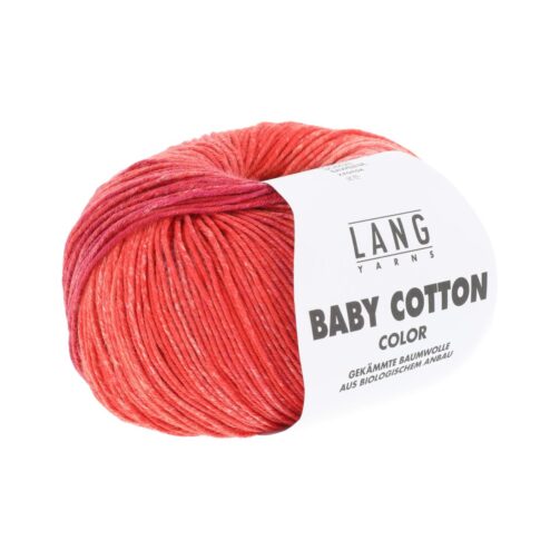 Baby Cotton Color 213 Gelb/Violett/Türkis