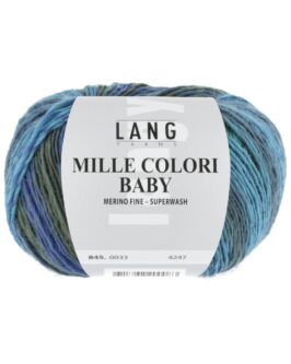 Mille Colori Baby <br />33 Jeans/Grün/Aubergine