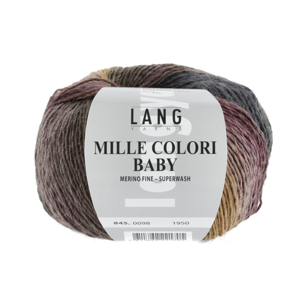 Mille Colori Baby 98 Olive/Ocker/Altrosa