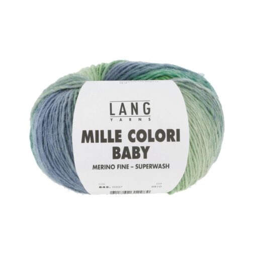 Mille Colori Baby 207 Bunt Grün/Blau