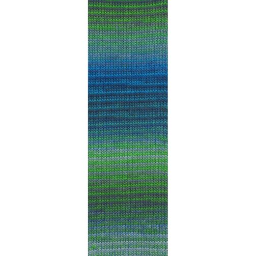Mille Colori Socks & Lace Luxe 17 Grün/Blau/Grau