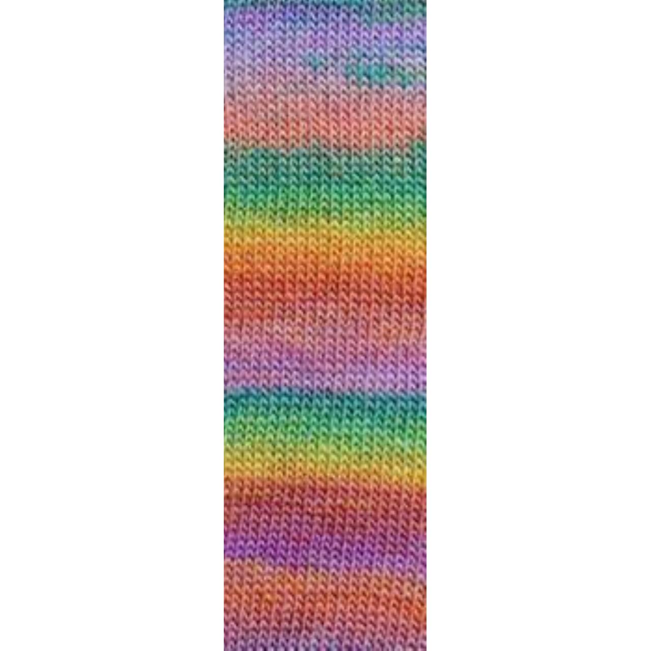 Mille Colori Socks & Lace Luxe 56 Bunt Lila/Rosa/Gelb