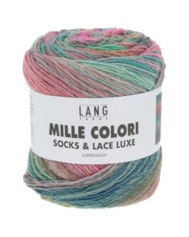 Mille Colori Socks & Lace Luxe <br/>200 Pink/<wbr>Grün/<wbr>Violett