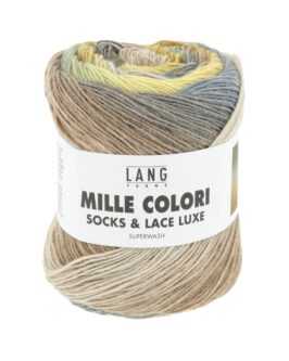 Mille Colori Socks & Lace Luxe <br/>216 Gelb/<wbr>Ocker/<wbr>Beige
