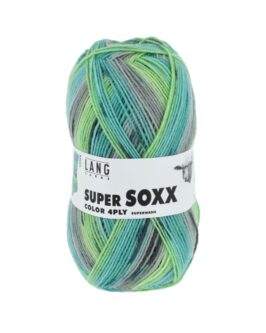 Super Soxx Color 4-Fach <br/>365 Grün 1120 Adonis