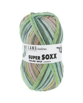 Super Soxx Color 4-Fach <br/>417 Pastell 1128 South Atlantic