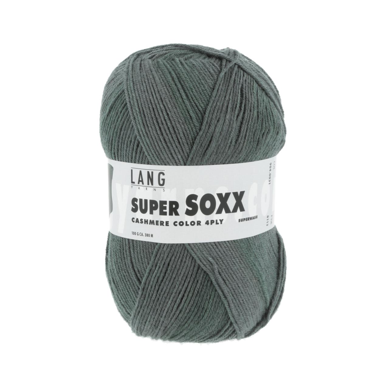 Super Soxx Cashmere Color 31 Grün