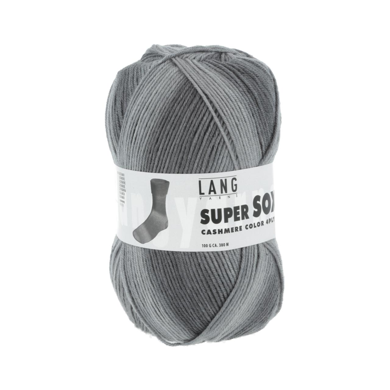 Super Soxx Cashmere Color 32 Grau/Anthrazit
