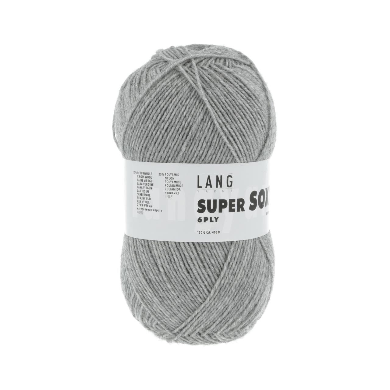 Super Soxx 6-Fach 3 Grau Mélange
