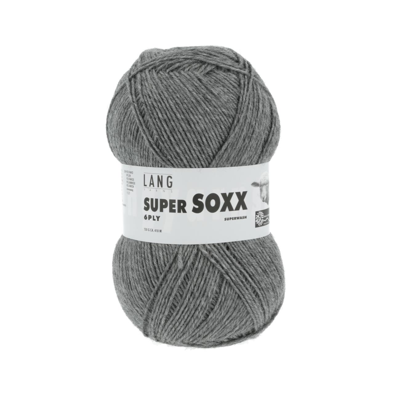 Super Soxx 6-Fach 5 Dunkelgrau Mélange