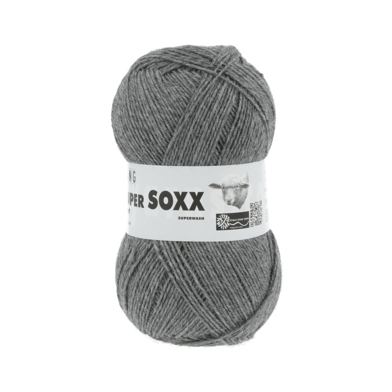 Super Soxx 6-Fach 5 Dunkelgrau Mélange