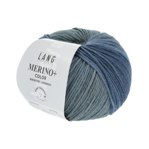 Merino+ Color 134 Jeans/Grün