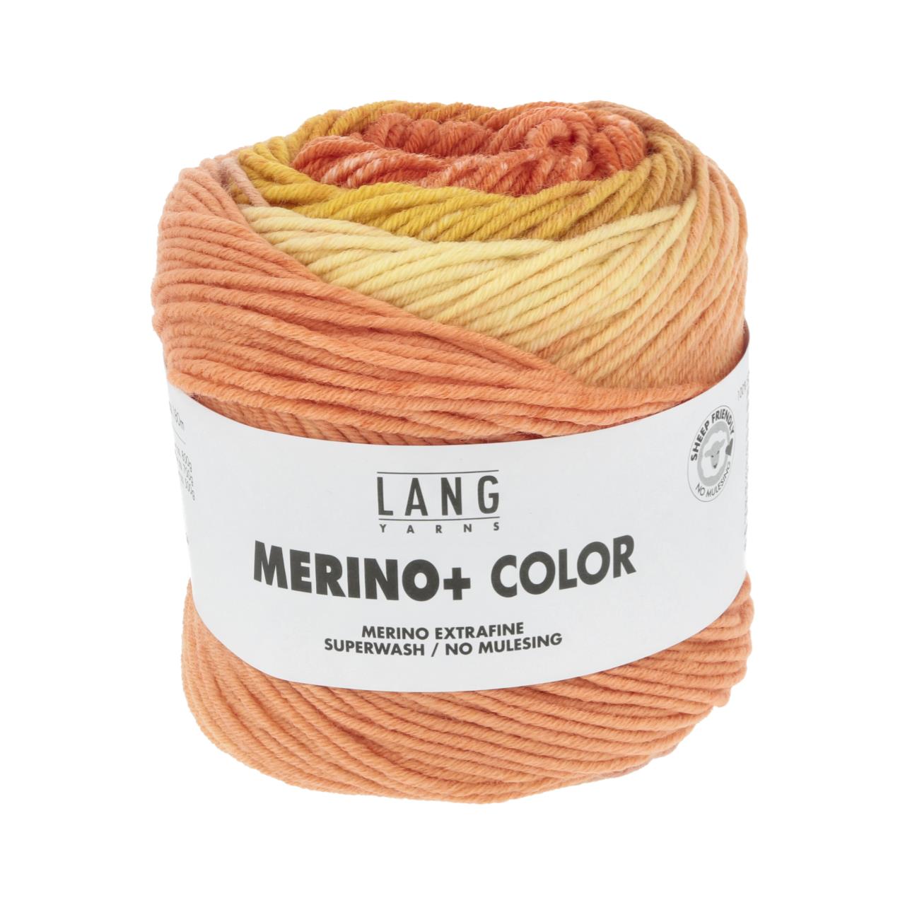 Merino+ Color 209 Orange/Gelb/Apricot