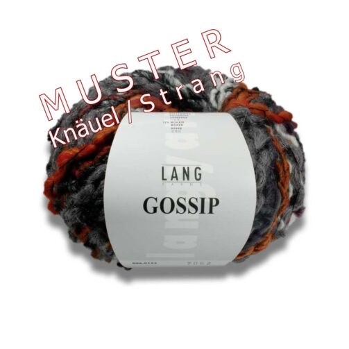 Gossip 55 Fuchsia/Orange/Royal - Grau