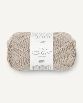 Tynn Peer Gynt <br>2650 Gråbeige Melert