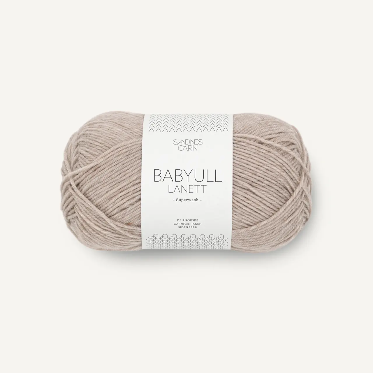 Babyull Lanett 2650 Gråbeige Melert