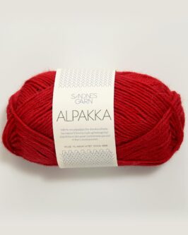 Alpakka <br>4219 Rød