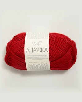 Alpakka <br>4219 Rød