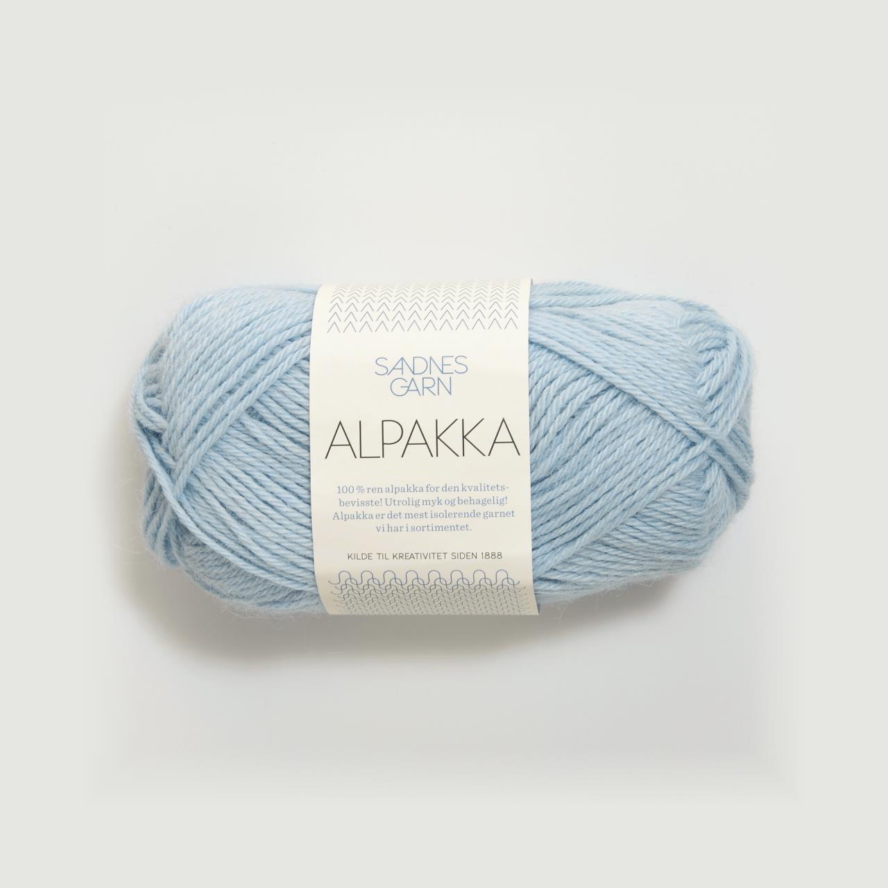 Alpakka 6511 Lys Blå