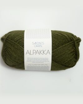 Alpakka <br>9573 Mosegrønn