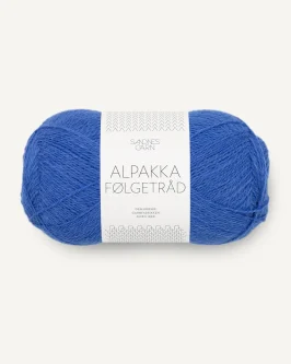 Alpakka Følgetråd <br>5845 Dazzling Blue