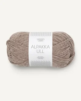 Alpakka Ull <br>2650 Beigemelert