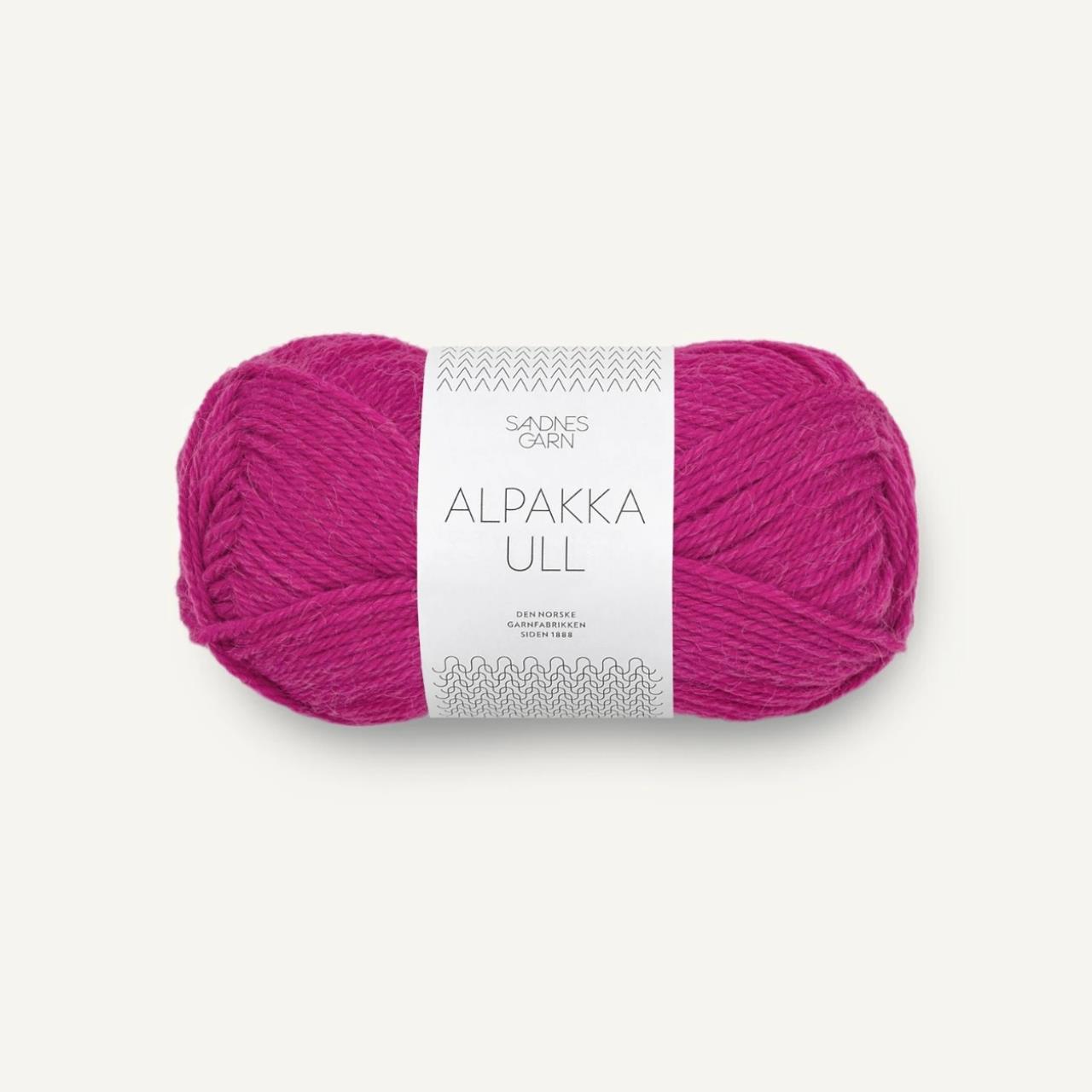 Alpakka Ull 4600 Jazzy Pink