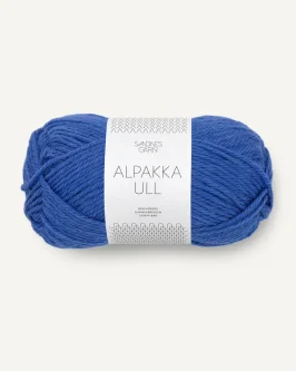 Alpakka Ull <br>5845 Dazzling Blue