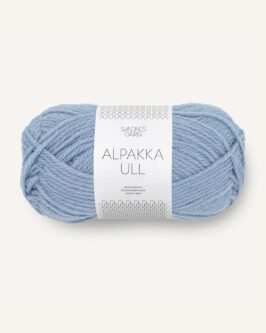 Alpakka Ull <br>6032 Blå Hortensia