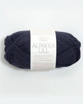 Alpakka Ull <br>6081 Midnattsblå