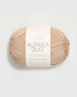 Alpakka Silke <br>3021 Lys Beige