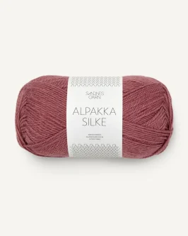 Alpakka Silke <br>4244 Mørk Gammelrosa