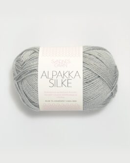 Alpakka Silke<br />7521 Lys Gråblå