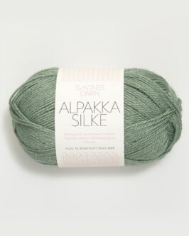 Alpakka Silke<br />7741 Støvet Grønn