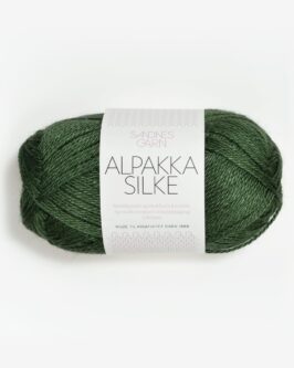Alpakka Silke <br>8264 Grønn