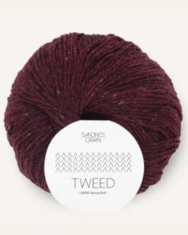 Tweed Recycled <br>4085 Vinrød