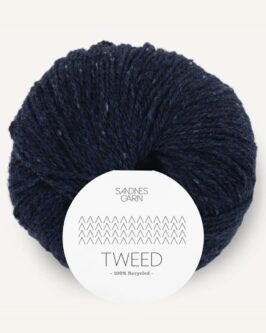 Tweed Recycled <br>5585 Marineblå