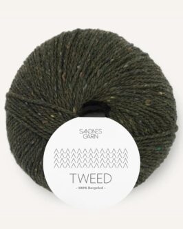 Tweed Recycled <br>9585 Olivengrønn