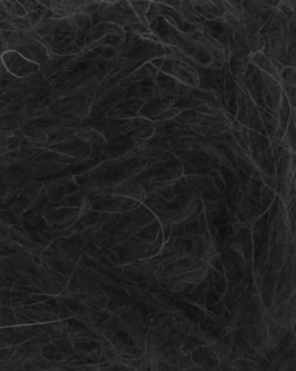 Børstet Alpakka <br>1099&nbsp;Sort