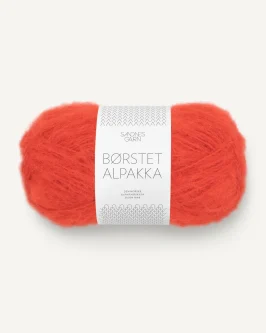 Børstet Alpakka <br>3819 Spicy Orange