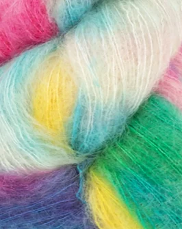 Tynn Silk Mohair Print <br>4665 Tutti Frutti